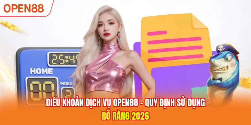 Điều Khoản Dịch Vụ OPEN88 - Quy Định Sử Dụng Rõ Ràng 2026