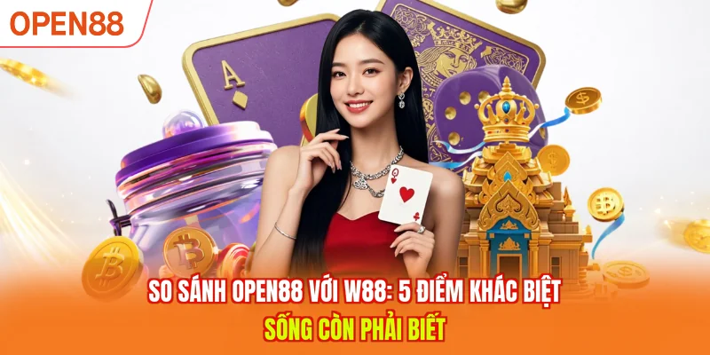 So Sánh OPEN88 Với W88: 5 Điểm Khác Biệt Sống Còn Phải Biết