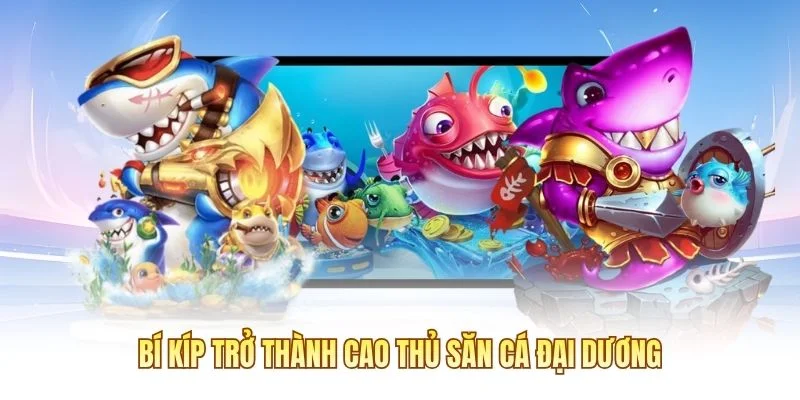 Bí kíp trở thành cao thủ săn cá đại dương