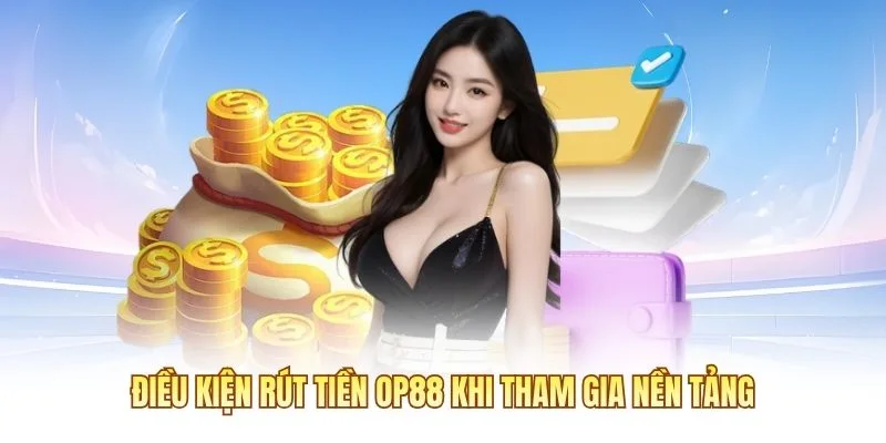 Điều kiện rút tiền OP88 khi tham gia nền tảng