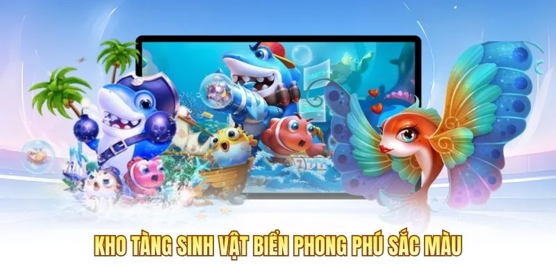 Kho tàng sinh vật biển phong phú sắc màu