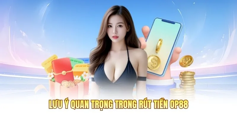 Lưu ý quan trọng trong rút tiền OP88