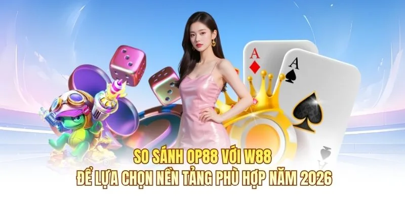 So s&aacute;nh OP88 với W88 để lựa chọn nền tảng ph&ugrave; hợp năm 2026